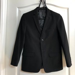 Boys Chaps Black Suit Jacket